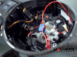 Alfa Romeo Stelvio Steering Wheel - Carbon Fiber - w/ LED Functions - QV Models
